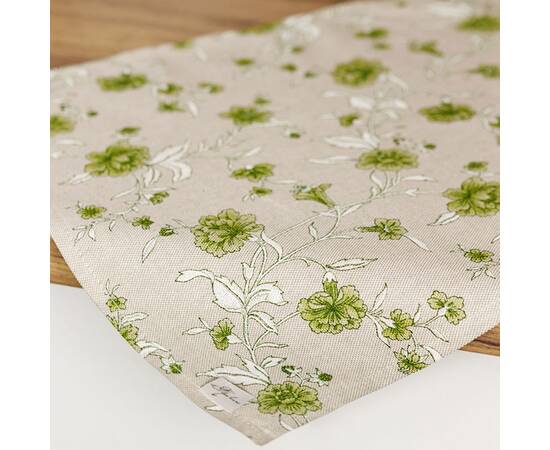 Салфетка 35х45 Цветы зеленые Господиня Прованс (031522), Тип: салфетки, Цвет: зеленый, Форма скатерти: прямоугольная, Размер: 35x45, изображение 4