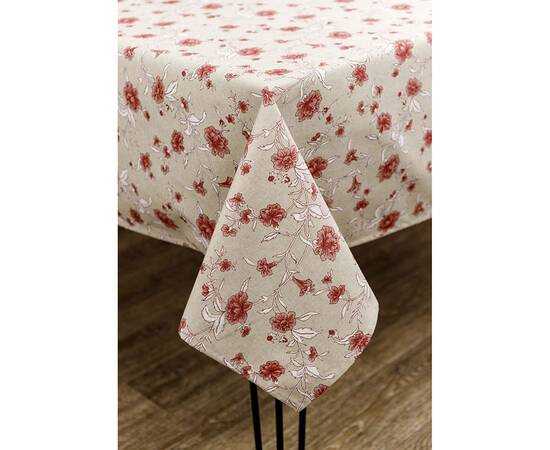 Скатерть 136х180 Цветы бордо Господиня Прованс (031568), Тип: скатерти, Цвет: бордовый, Форма скатерти: прямоугольная, Размер: 136x180, изображение 3