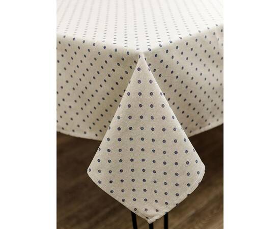 Скатерть 120х136 Горох синий Господиня Прованс (031554), Тип: скатерти, Цвет: синий, Форма скатерти: прямоугольная, Размер: 120x136, изображение 3