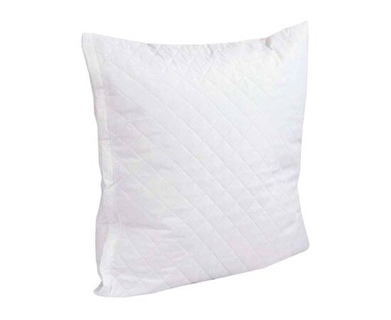 Чехол на подушку стеганый 70х70 Руно (384.52У_ромб), Цвет: белый, Тип: наволочки, Размер: 70x70, изображение 2