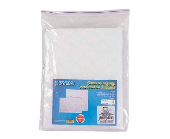 Чехол на подушку стеганый 70х70 Руно (384.52У_ромб), Цвет: белый, Тип: наволочки, Размер: 70x70, изображение 4