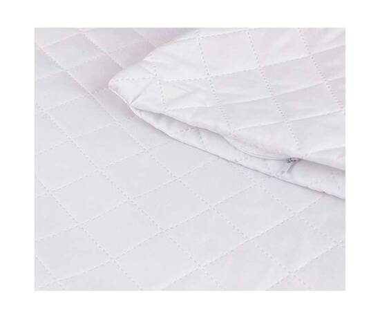 Чехол на подушку стеганый 50х70 Руно (382.52У_ромб), Цвет: белый, Тип: наволочки, Размер: 50x70, изображение 2