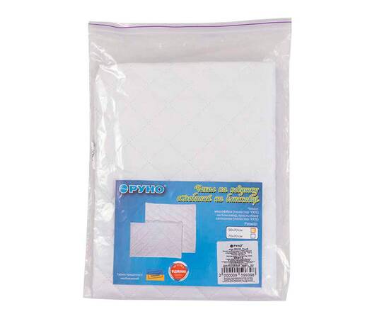 Чехол на подушку стеганый 50х70 Руно (382.52У_ромб), Цвет: белый, Тип: наволочки, Размер: 50x70, изображение 4