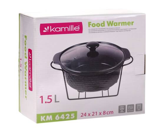 Марміт керамічний кргулий 9,5 Kamille (6425), зображення 5