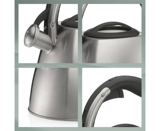 Чайник KELA Vitus металік 2,4 л (12078), зображення 3