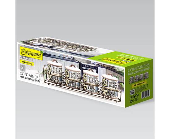 Набір для спецій 5пр.Holiday in Porto Maestro (MR20005-04CS), зображення 3