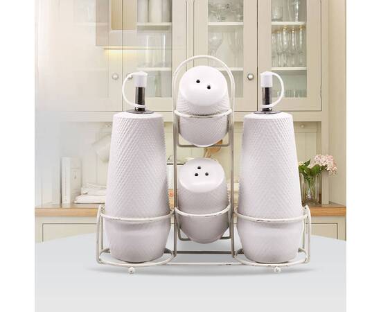 Набор для специй 5пр.White Maestro (MR20002-04S), изображение 2