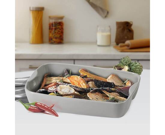 Прямоугольный противень 38 см (серый) Maestro (MR21543-63), изображение 2