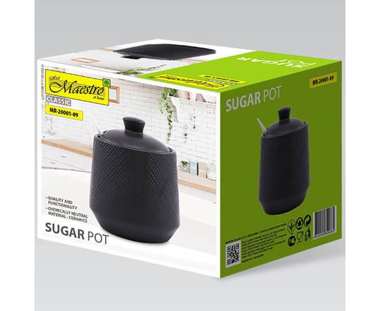 Цукорниця з ложкою Black Maestro (MR20001-09), зображення 3