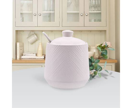 Сахарница с ложкой White Maestro (MR20002-09), изображение 2