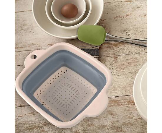 Складной пластиковый дуршлаг Maestro (MR1189), изображение 2