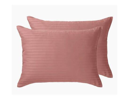 Набір наволочок LightHouse Mf Stripe Pudra 50х70см 2 шт. (605030), Колір: рожевий, Тип: наволочки, Розмір: 50x70, зображення 2