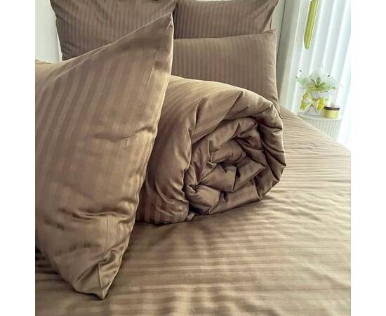 Набір наволочок LightHouse STRIPE 50х70см 2 шт. Brown (603951), Колір: коричневий, Тип: наволочки, Розмір: 50x70, зображення 2