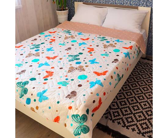 Покривало-підковдра LightHouse стьобане 4 сезони BUTTERFLY 160х220 (3418_1.5LH_п), зображення 3