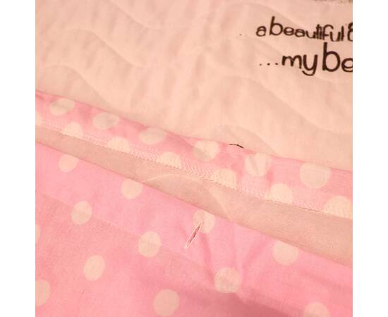 Покривало-підковдра LightHouse стьобане 4 сезони GIRL 160х220 (3395_1.5LH_п), Основний колір: рожевий, Розмір: 160x220, зображення 4