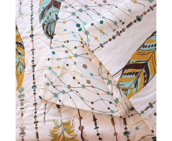 Покривало-підковдра LightHouse стьобане 4 сезони TUY 160х220 (3487_1.5LH_п), Основний колір: зелений, Розмір: 160x220, зображення 2