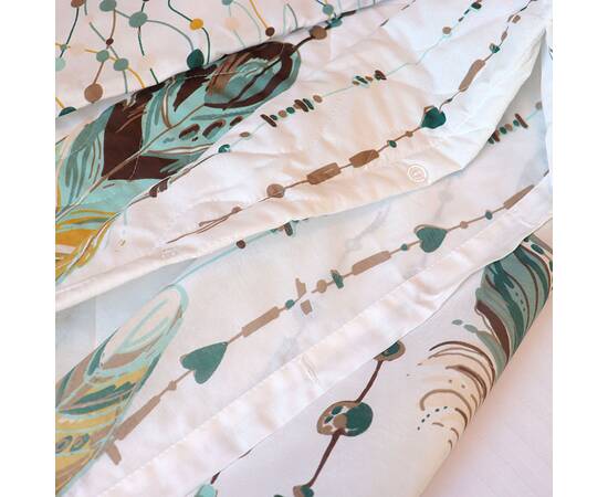 Покривало-підковдра LightHouse стьобане 4 сезони TUY 160х220 (3487_1.5LH_п), Основний колір: зелений, Розмір: 160x220, зображення 4