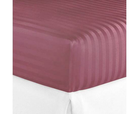 Простирадло на гумці STRIPE 180х200+25 Murdum LightHouse (603807), Колір: рожевий, Тип: простирадла на гумці, Розмір: 180x200x25, зображення 2