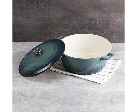 Каструля з кришкою Bergner Excalibur, зелена 20 см (BG-36100-GR), Тип: каструля, Об'єм: 2,2 л, Колір: зелений, зображення 2