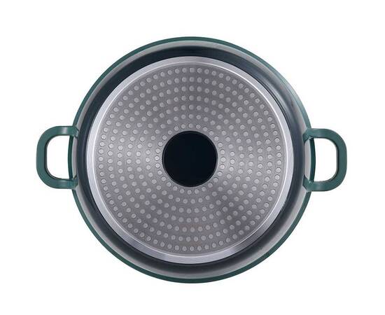Каструля з кришкою Bergner Excalibur, зелена 20 см (BG-36100-GR), Тип: каструля, Об'єм: 2,2 л, Колір: зелений, зображення 3
