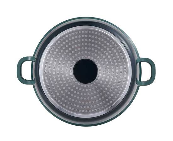 Каструля з кришкою Bergner Excalibur, сіра 28 см 6,5 л (BG-36102-GY), Тип: каструля, Об'єм: 6,5 л, Колір: сірий, зображення 3