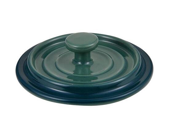 Набір керамічних міні-каструль з кришками Bergner Excalibur, зелений, круглий, 2 шт (BG-13366-GR), зображення 3