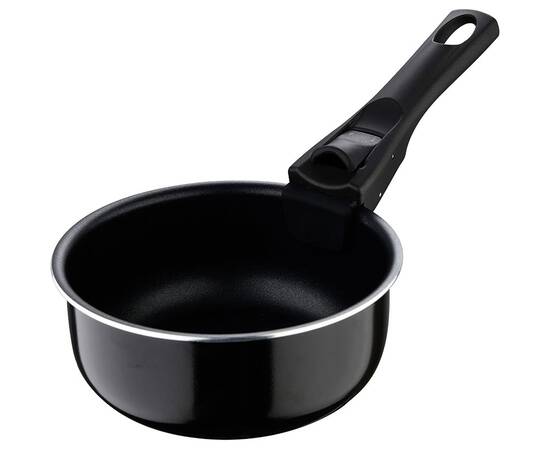 Набір ковшів з ручкою знімною Bergner Click & cook, 4 предмети (BG-31608-BK), зображення 3