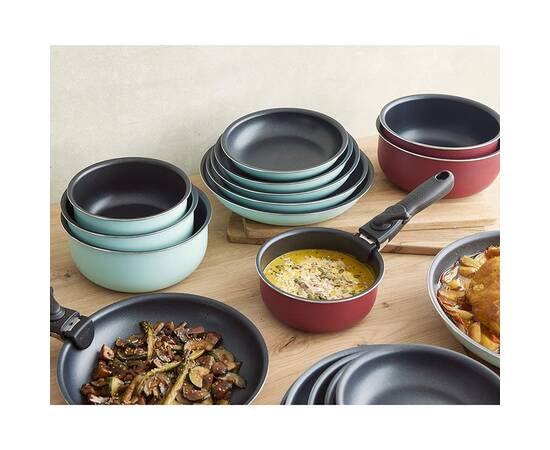 Набір ковшів з ручкою знімною Bergner Click & cook, 4 предмети (BG-31608-BK), зображення 6