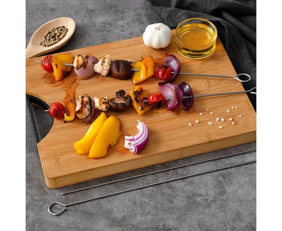 Набір шампурів Bergner Bbq, 36 см 4 предмети (BG-40222-MM), зображення 3