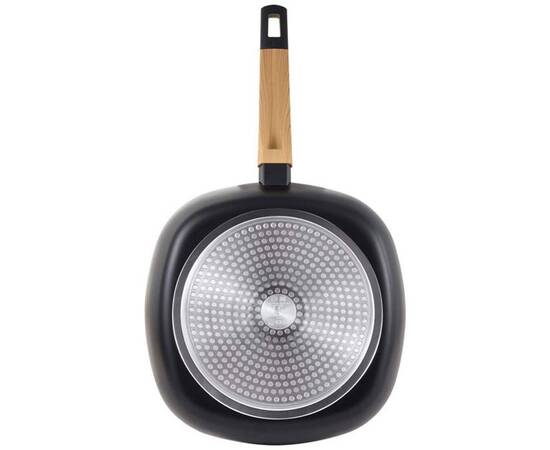 Сковорода гриль Bergner Earth black, 28 см (BG-34625-BK), Колір: чорний, Тип: сковорода гриль, Форма: квадратна, Діаметр (см): 28, зображення 2
