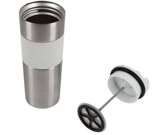 Термокружка Bergner Coffee & tea lovers, 460 мл (BG-37789-WH), изображение 4