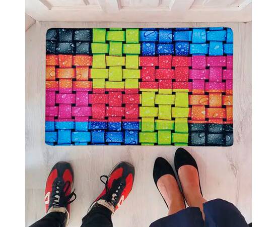 Килимок IzziHome View 45х70 (2840-14) (2840_14), Колір: червоний, Розмір: 45x70, зображення 3