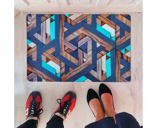 Килимок IzziHome View 45х70 (2840-17) (2840_17), Колір: блакитний, Розмір: 45x70, зображення 2