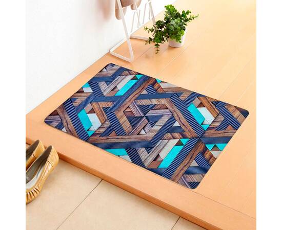 Килимок IzziHome View 45х70 (2840-17) (2840_17), Колір: блакитний, Розмір: 45x70, зображення 3