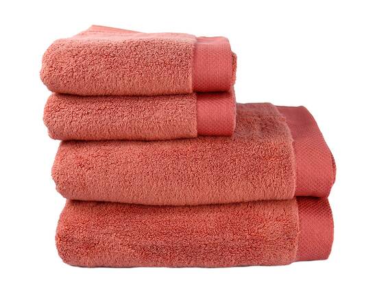 Рушник махровий Lubow Microcotton 50х90 пудра HOBBY (332454), Колір: рожевий, Розмір: 50x90, зображення 2