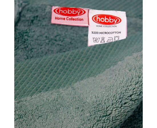 Рушник махровий Lubow Microcotton 50х90 зелений HOBBY (332485), Колір: зелений, Розмір: 50x90, зображення 3