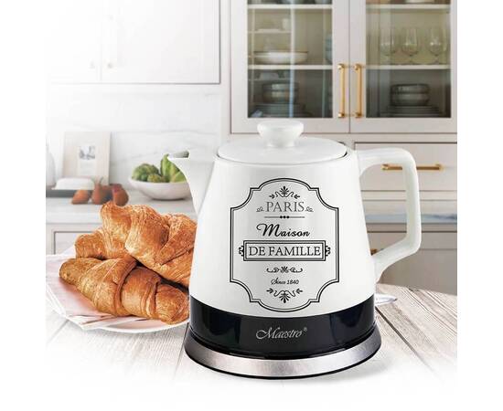 Чайник электрический керамический 1 л Maestro (MR072), изображение 2