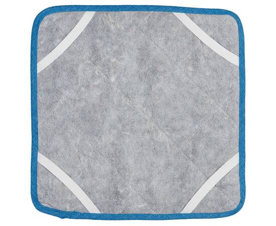 Чохол на табурет 35х35 бірюзовий Прованс (033066), Колір: бірюзовий, Розмір: 35x35, зображення 2