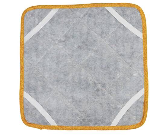 Чохол на табурет 35х35 жовтий Прованс (033060), Колір: жовтий, Розмір: 35x35, зображення 2