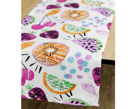 Дорожка 40х136 Violet cherries Прованс (032964), Тип: дорожки (раннеры), Цвет: фиолетовый, Форма скатерти: прямоугольная, Размер: 40x136, изображение 2