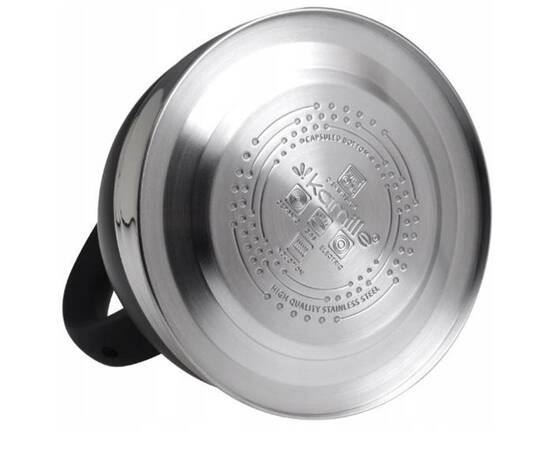 Чайник 3л зі свистком Kamille (860), зображення 2