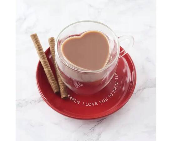 Набір чашок 250 мл з двошарового скла 2шт Kamille (9006), зображення 2