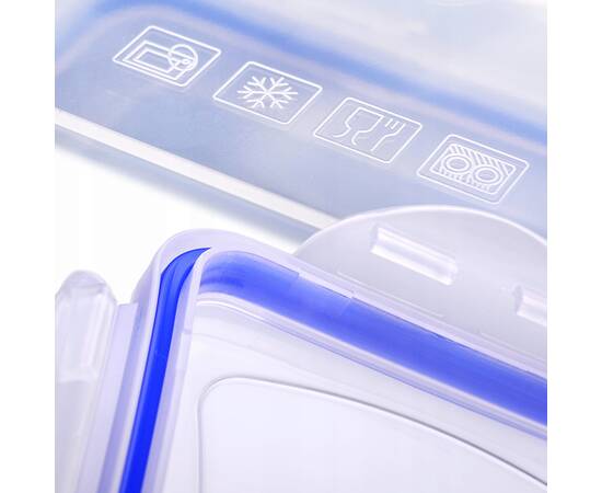 Набор контейнеров для хранения 5 шт. пластиковые Kamille (20003), изображение 4