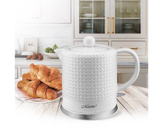 Чайник электрический керамический 1,2 л Maestro (MR067), изображение 2