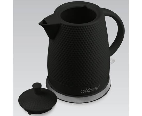 Чайник електричний керамічний 1,5л Maestro (MR069-BLACK), зображення 3