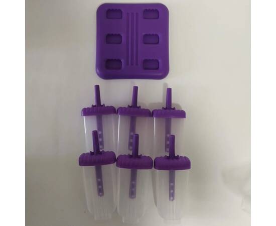 Набор форм для мороженого из пластика 6шт. (фиолетовый) Ofenbach (10117), изображение 2