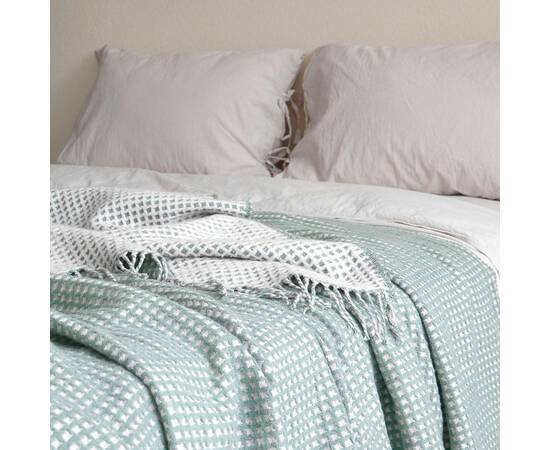 Покрывало La Modno 200х220 COSY GREEN-ECRU (200291), Цвет: зеленый, Размер: 200x220, изображение 3