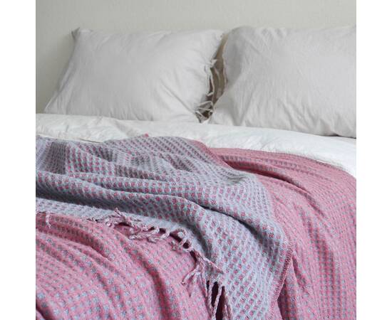 Покрывало La Modno 200х220 COSY SKY GRAY - RASPBERRY (200293), Цвет: розовый, Размер: 200x220, изображение 3