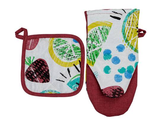 Прихватка 20х20 Red cherries Прованс (032950), изображение 3