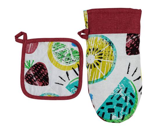 Рукавичка 29х15 Red cherries Прованс (032958), изображение 3